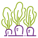 Incrementa la producción Icono de incremento de la producción en plantas